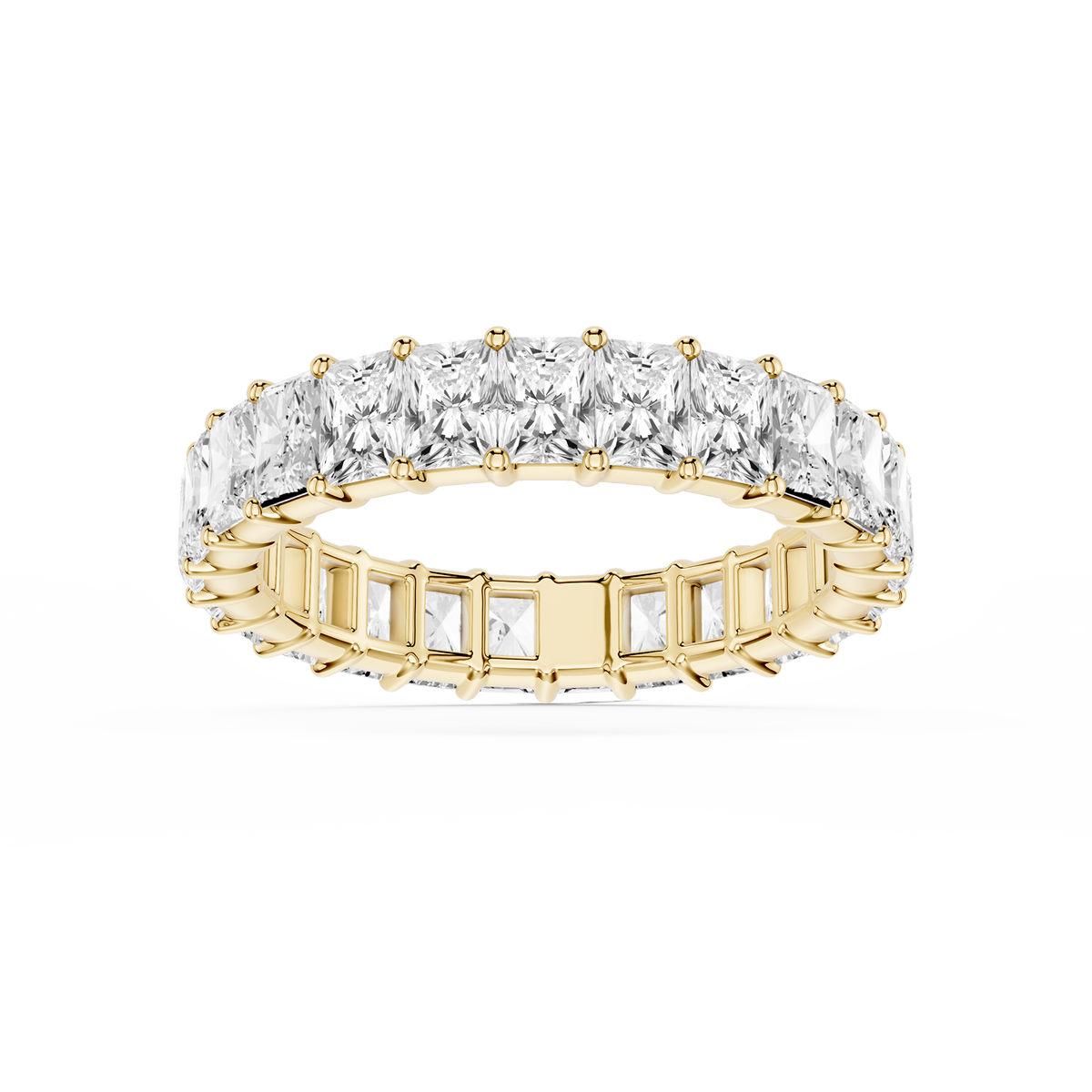 Lovea Frieda Eternity Ring Radiantschliff – Gelbgold