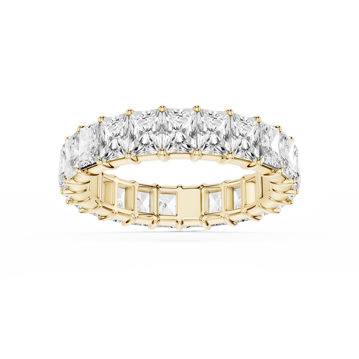 Lovea Frieda Eternity Ring Radiantschliff – Gelbgold