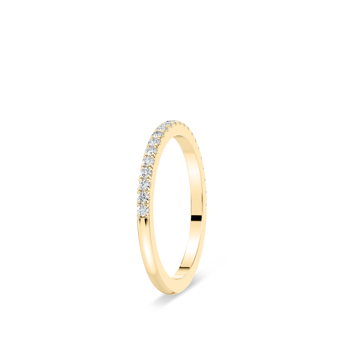 Lovea Zoey Trauring – Pavé – Gelbgold