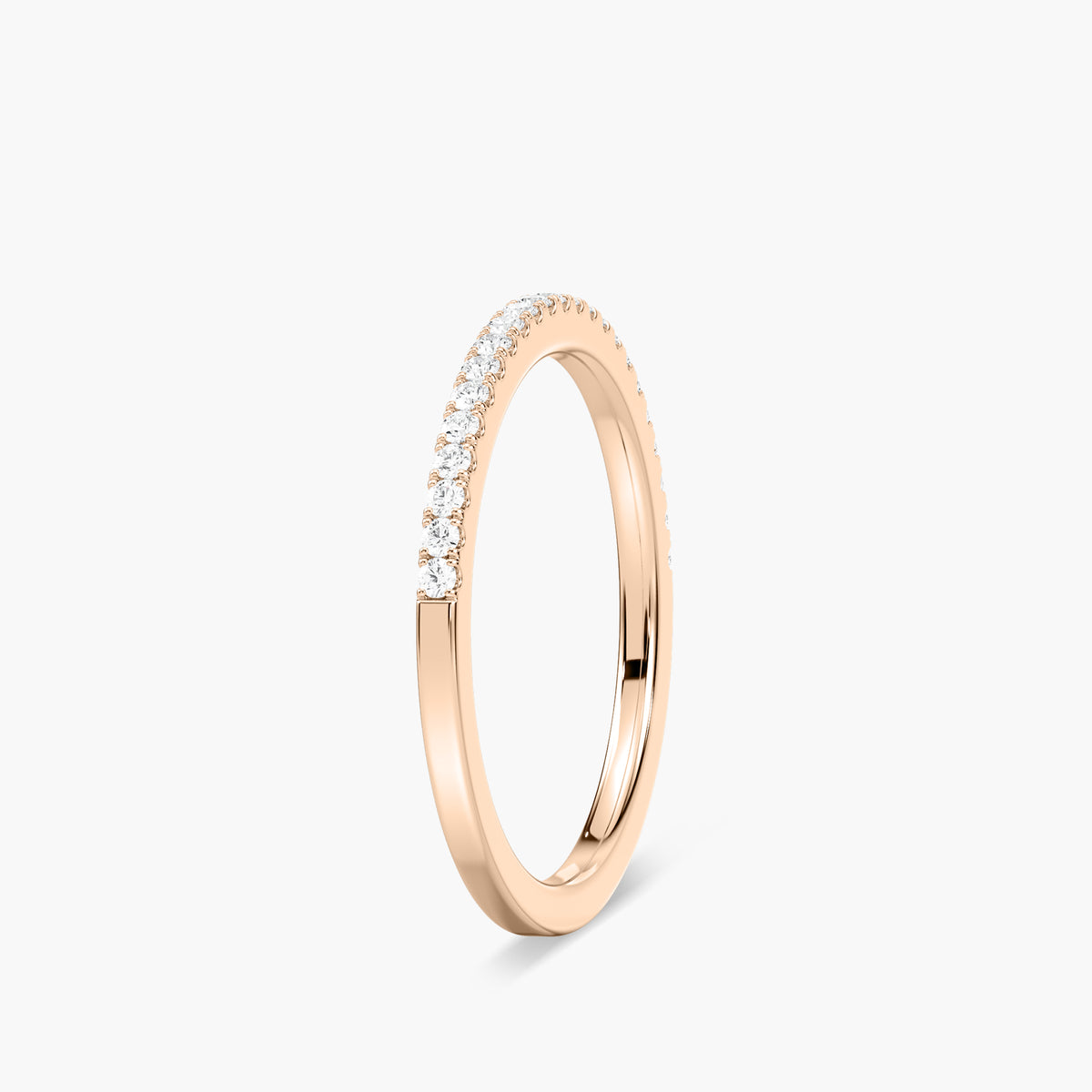 Lovea Eliana Vorsteckring – Mikropavé – Roségold