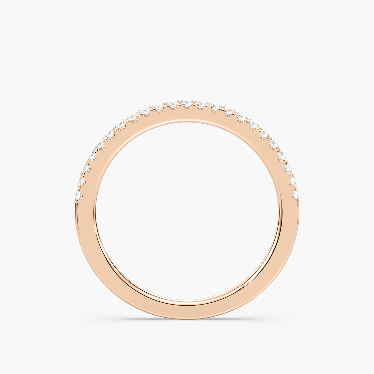 Lovea Eliana Vorsteckring – Mikropavé – Roségold
