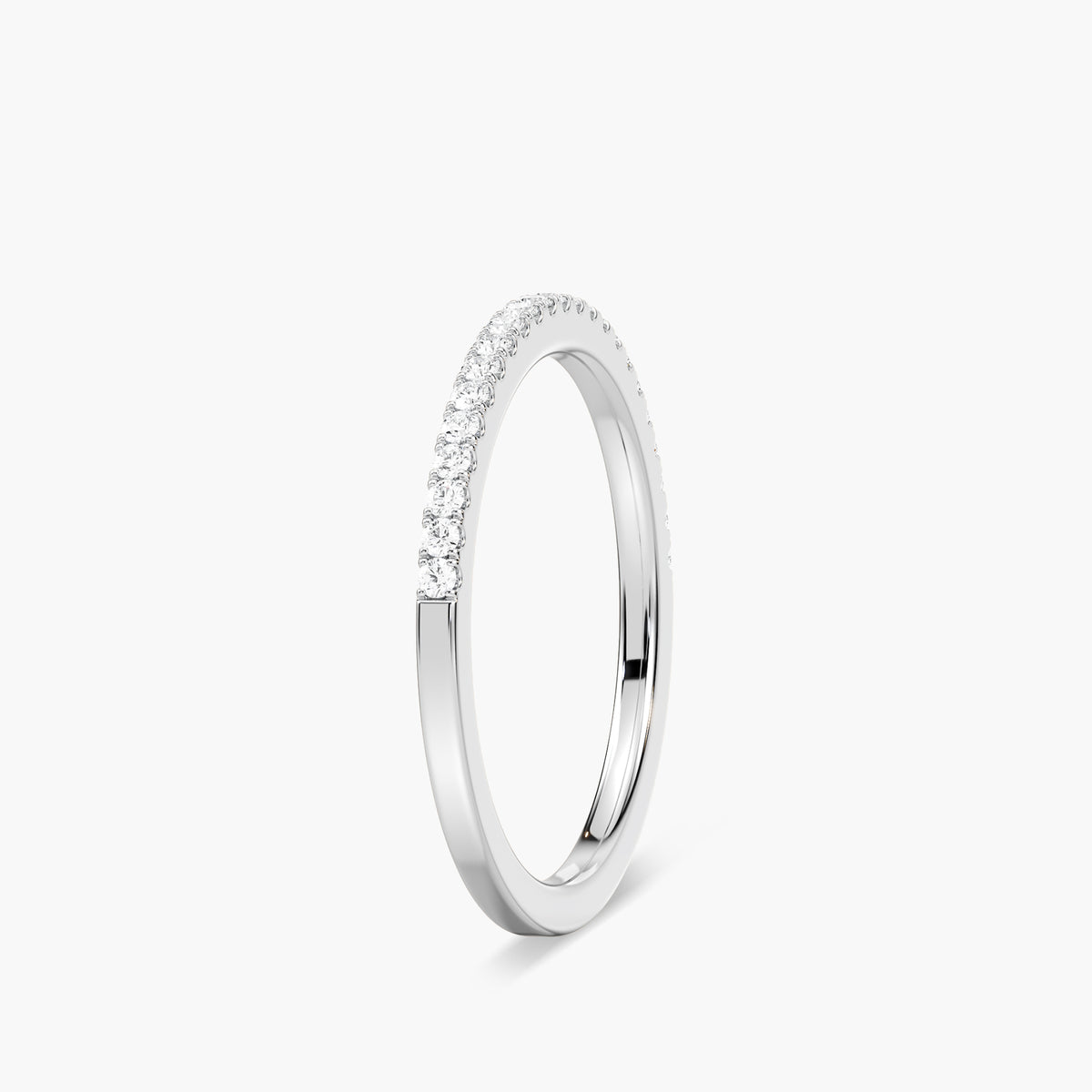 Lovea Eliana Vorsteckring – Mikropavé – Weißgold