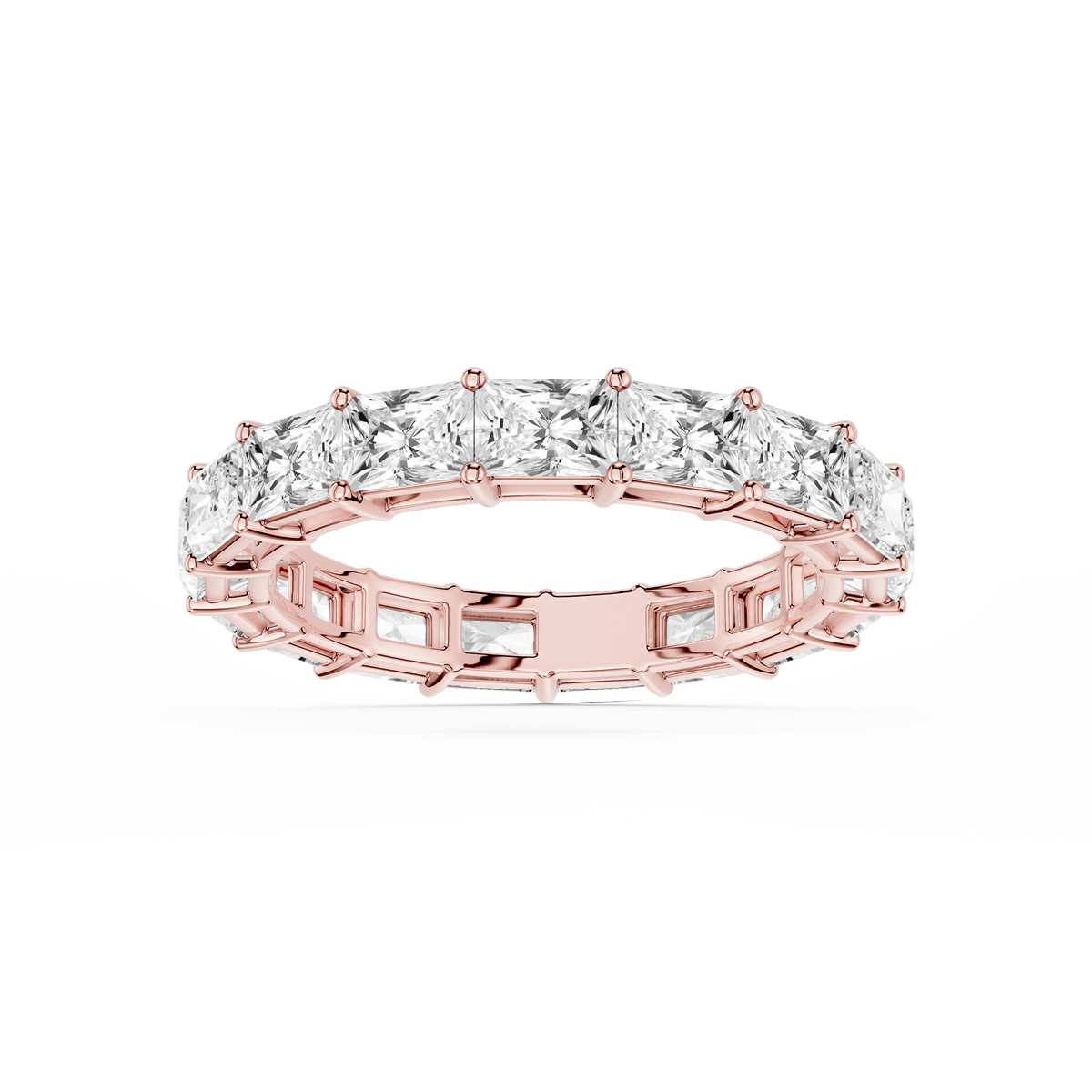 Lovea Ida Eternity Ring Radiantschliff – Roségold