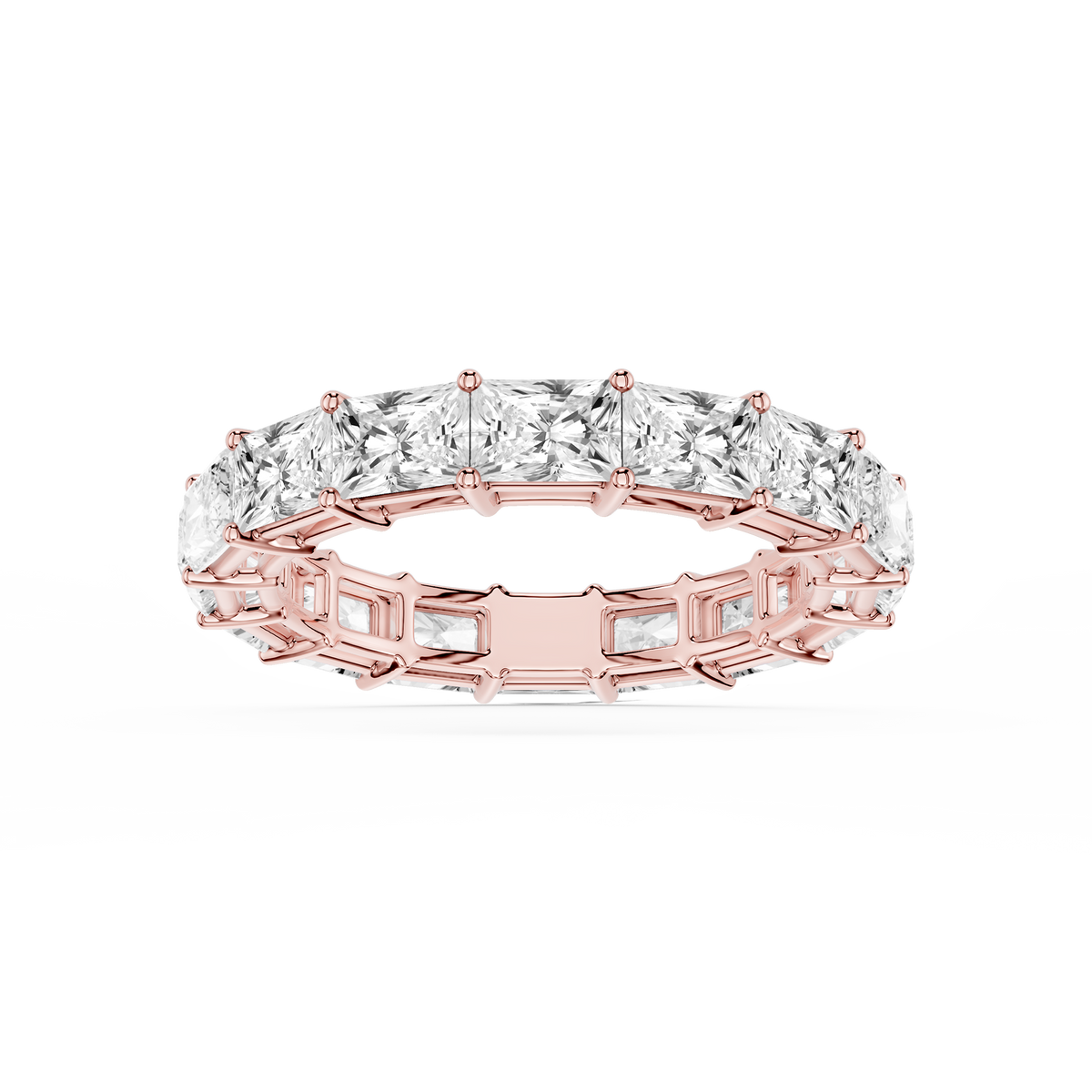Lovea Ida Eternity Ring Radiantschliff – Roségold