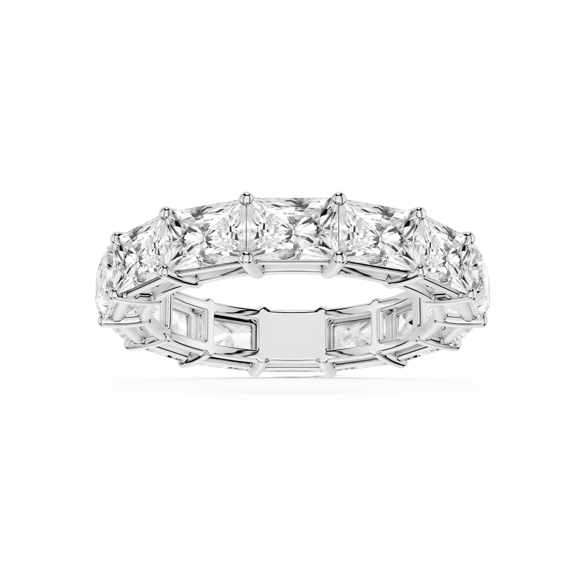 Lovea Ida Eternity Ring Radiantschliff – Weißgold