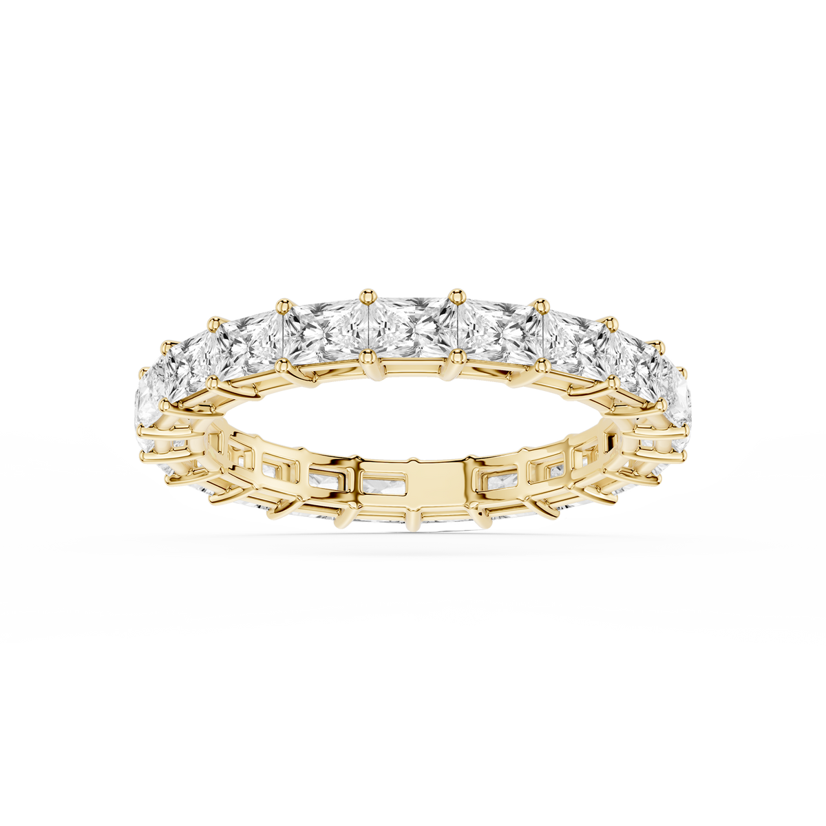 Lovea Ida Eternity Ring Radiantschliff – Gelbgold