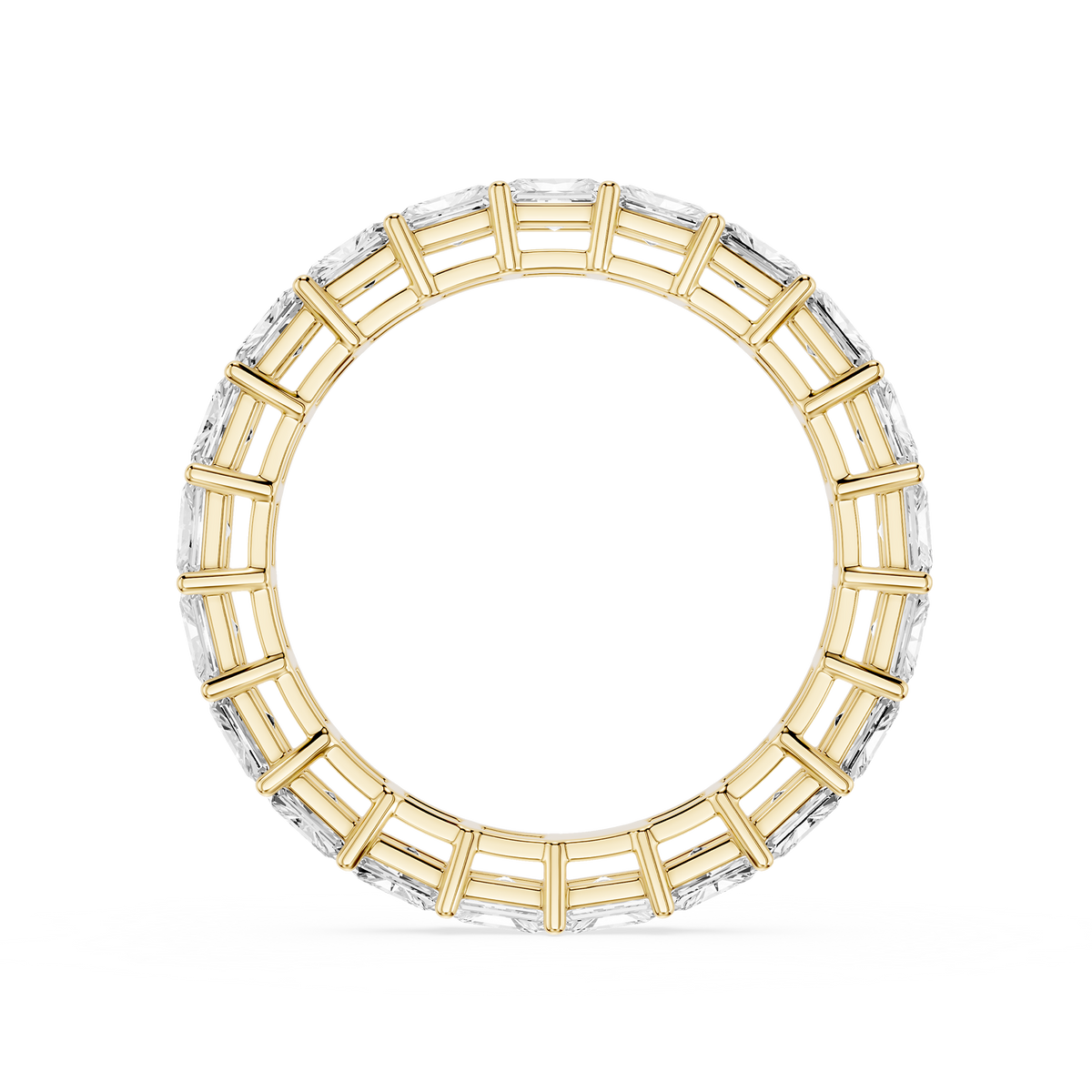 Lovea Ida Eternity Ring Radiantschliff – Gelbgold