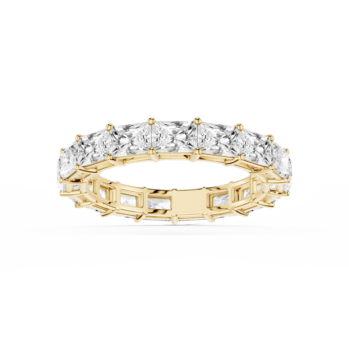 Lovea Ida Eternity Ring Radiantschliff – Gelbgold