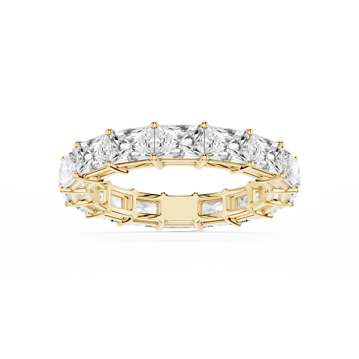 Lovea Ida Eternity Ring Radiantschliff – Gelbgold