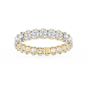 Lovea Romy Eternity Ring Ovalschliff – Gelbgold