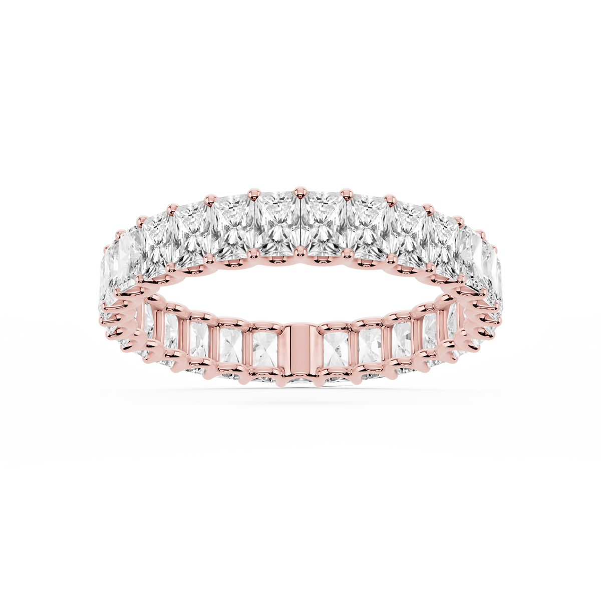 Lovea Romy Eternity Ring Radiantschliff – Roségold