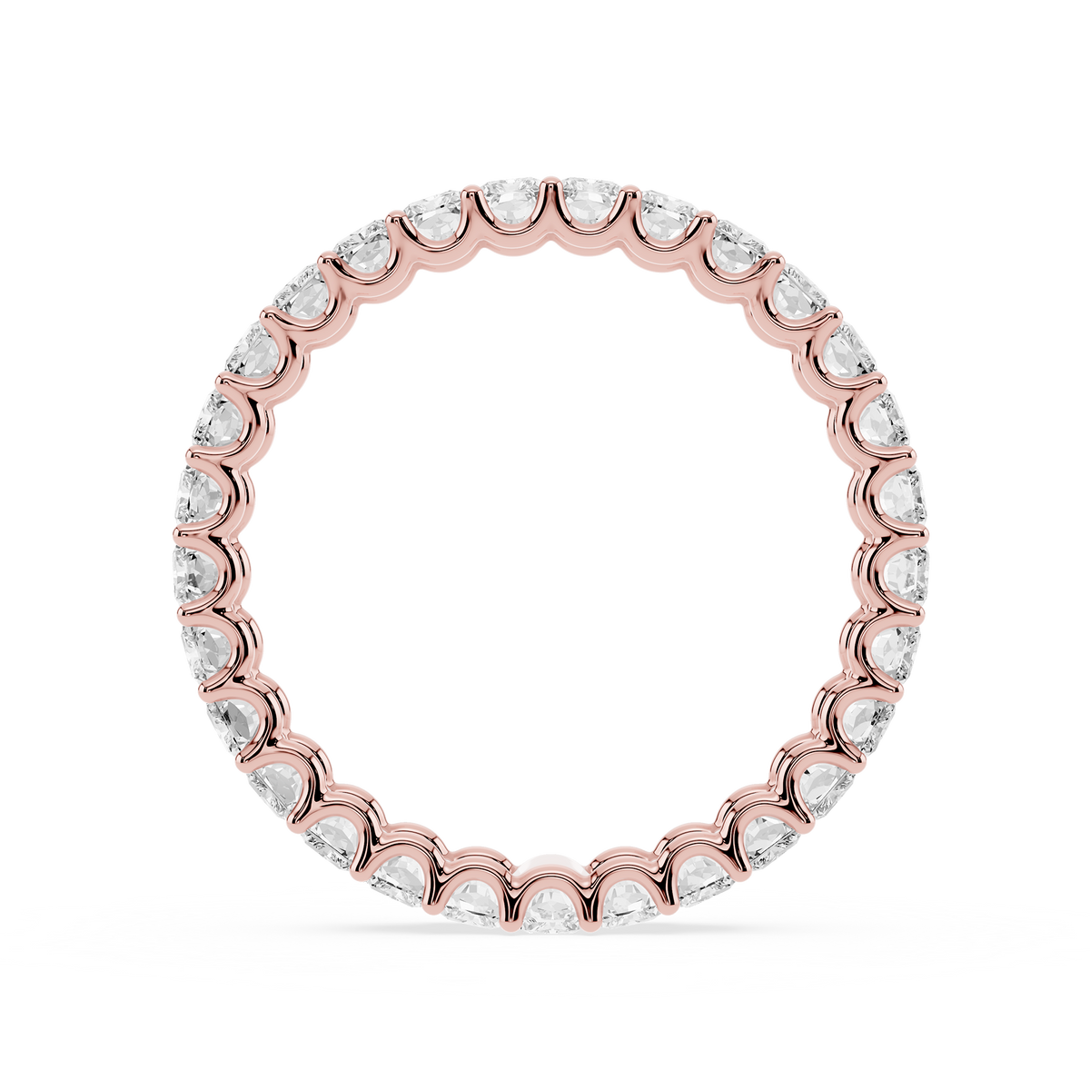 Lovea Romy Eternity Ring Radiantschliff – Roségold