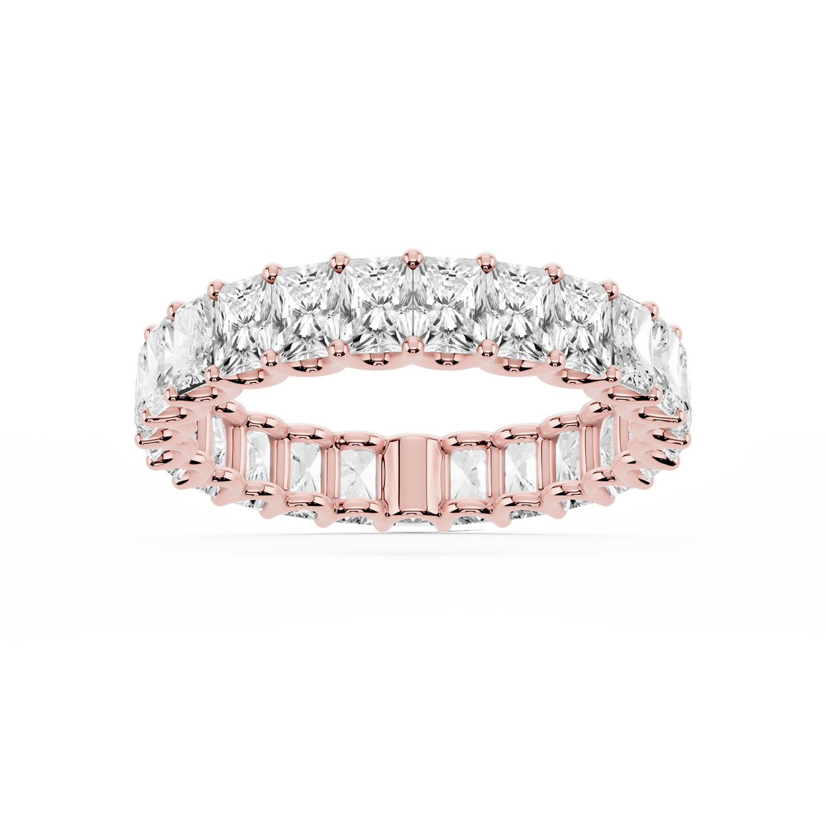 Lovea Romy Eternity Ring Radiantschliff – Roségold