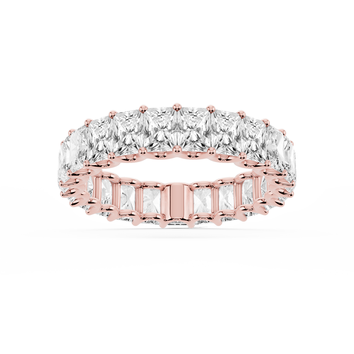 Lovea Romy Eternity Ring Radiantschliff – Roségold