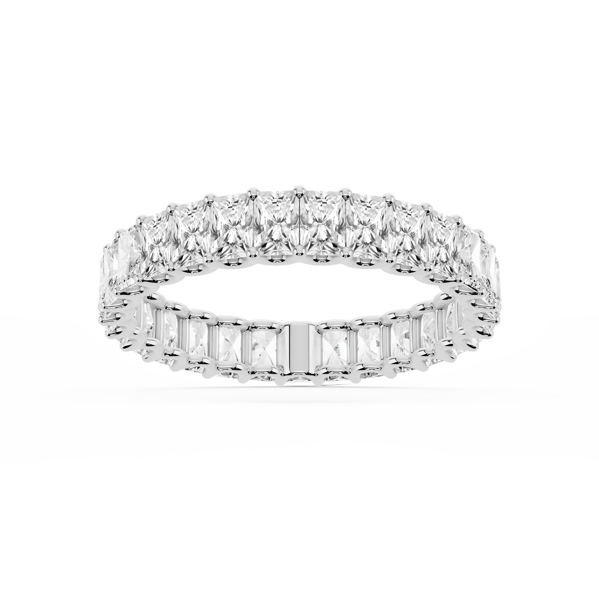 Lovea Romy Eternity Ring Radiantschliff – Weißgold