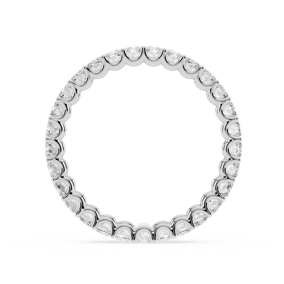 Lovea Romy Eternity Ring Radiantschliff – Weißgold