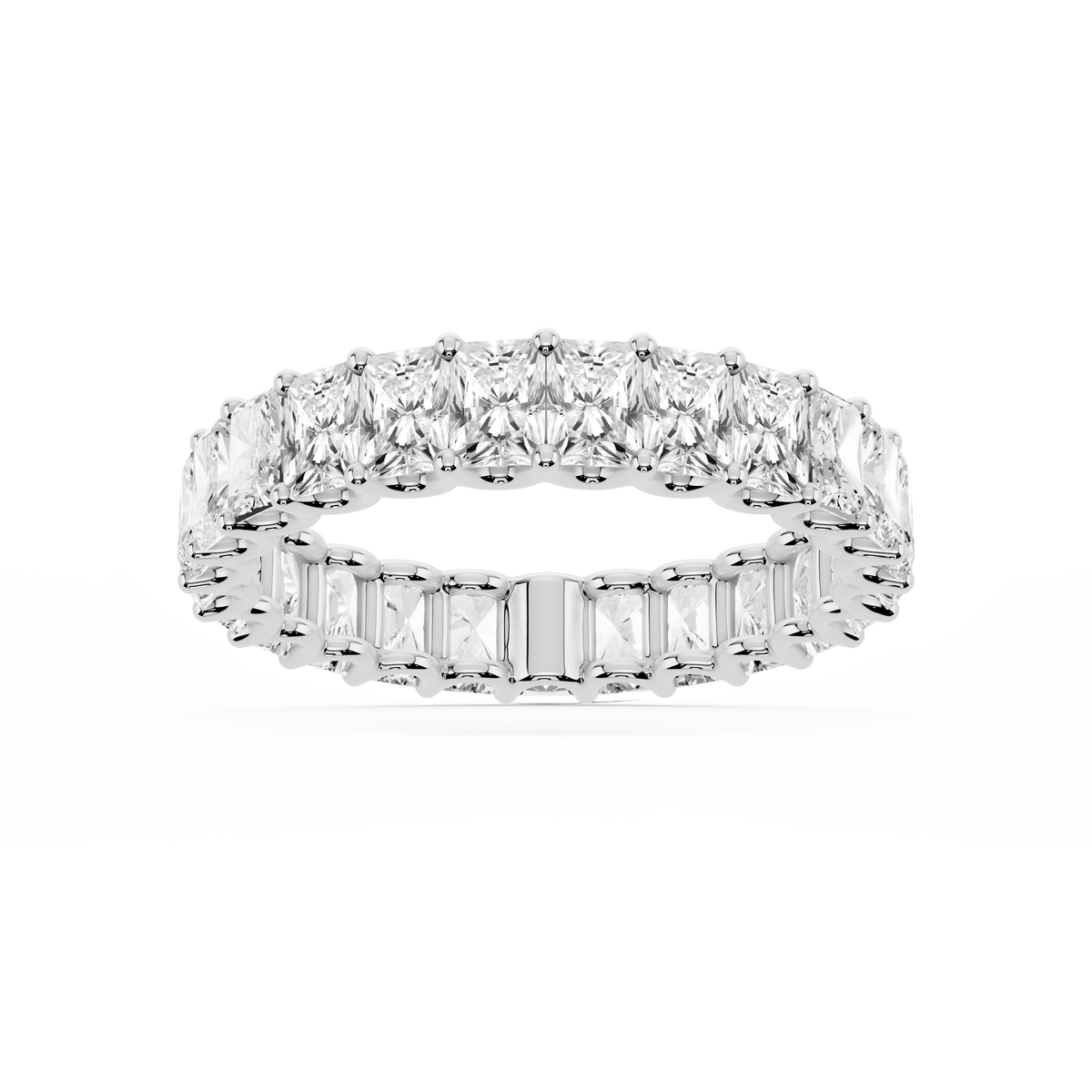 Lovea Romy Eternity Ring Radiantschliff – Weißgold