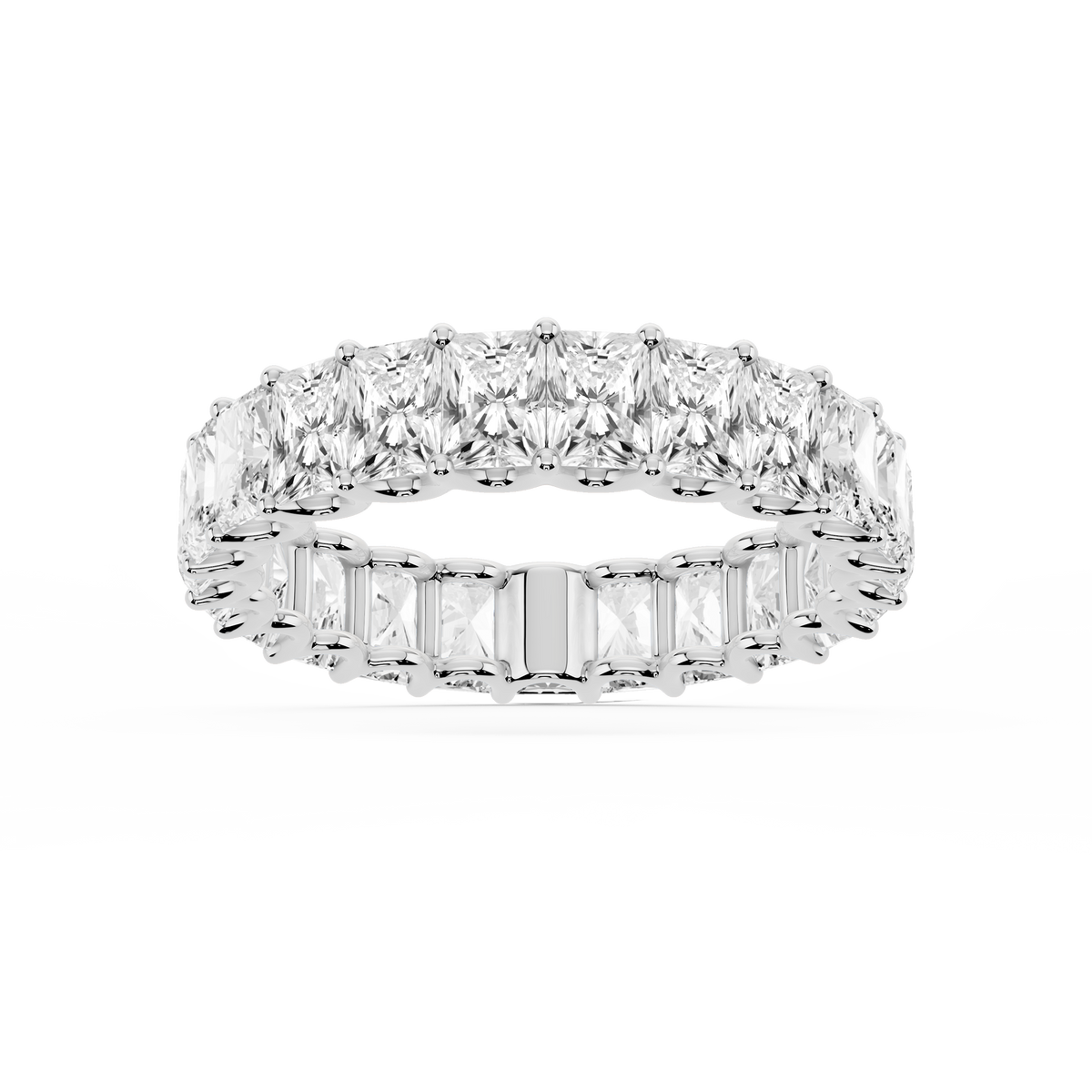 Lovea Romy Eternity Ring Radiantschliff – Weißgold