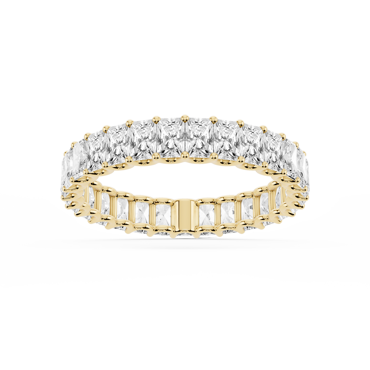 Lovea Romy Eternity Ring Radiantschliff – Gelbgold