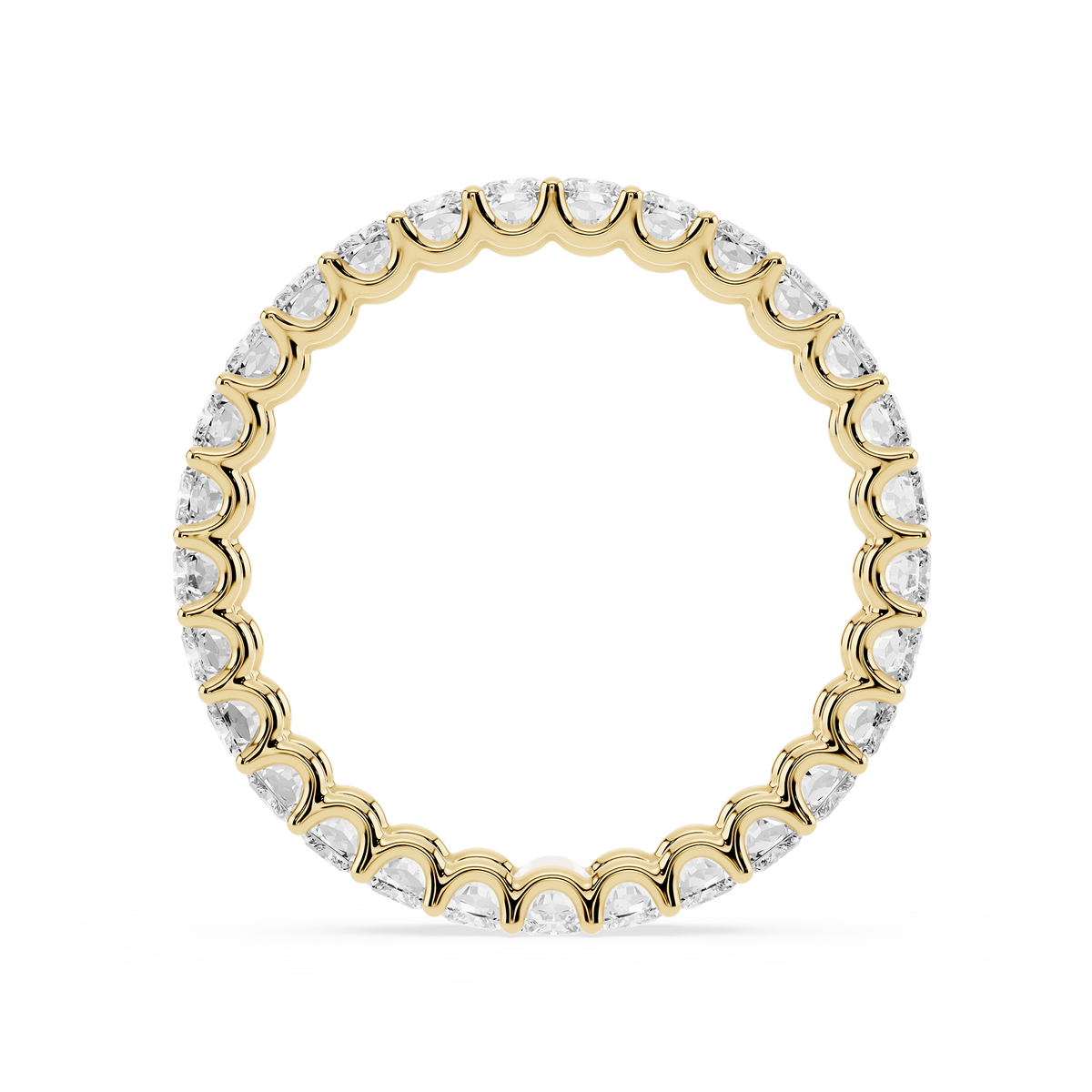 Lovea Romy Eternity Ring Radiantschliff – Gelbgold