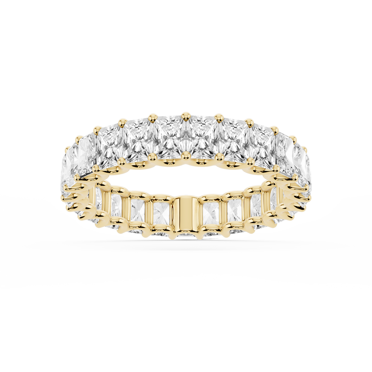 Lovea Romy Eternity Ring Radiantschliff – Gelbgold