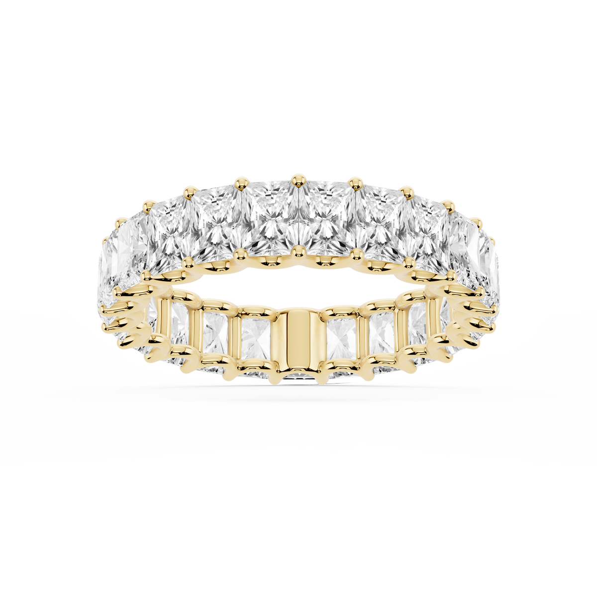 Lovea Romy Eternity Ring Radiantschliff – Gelbgold