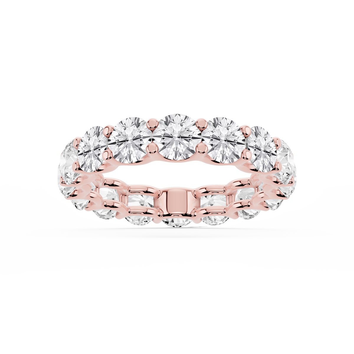 Lovea Romy Eternity Ring Rundschliff – Roségold