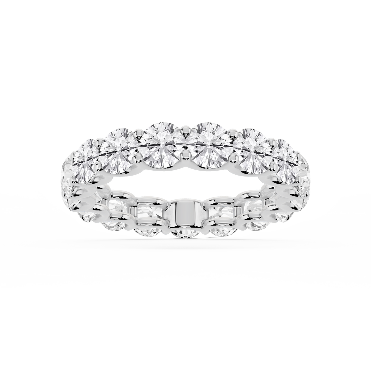 Lovea Romy Eternity Ring Rundschliff – Weißgold