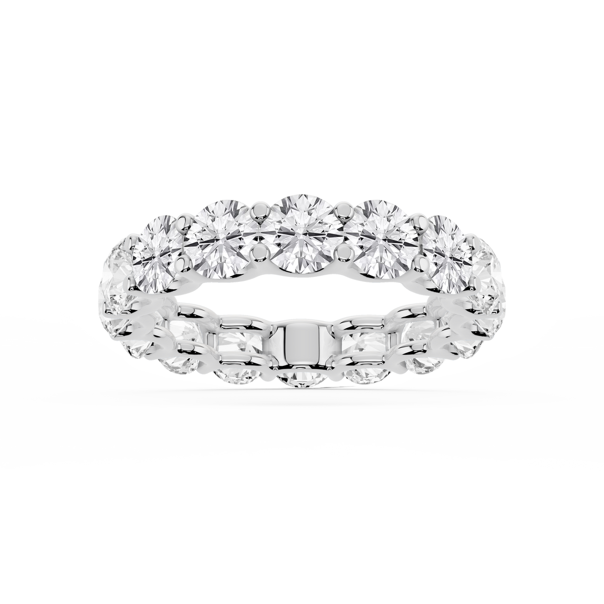 Lovea Romy Eternity Ring Rundschliff – Weißgold