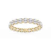Lovea Romy Eternity Ring Rundschliff – Gelbgold