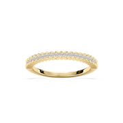 Lovea Rivka Vorsteckring – Halbzarge – Gelbgold
