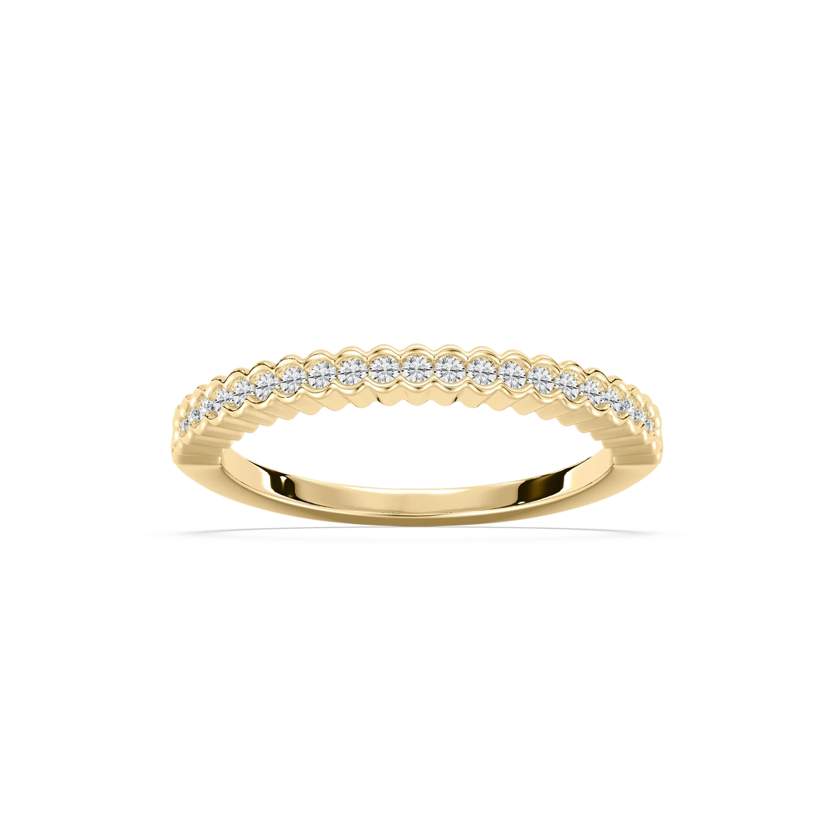 Lovea Rivka Vorsteckring – Halbzarge – Gelbgold