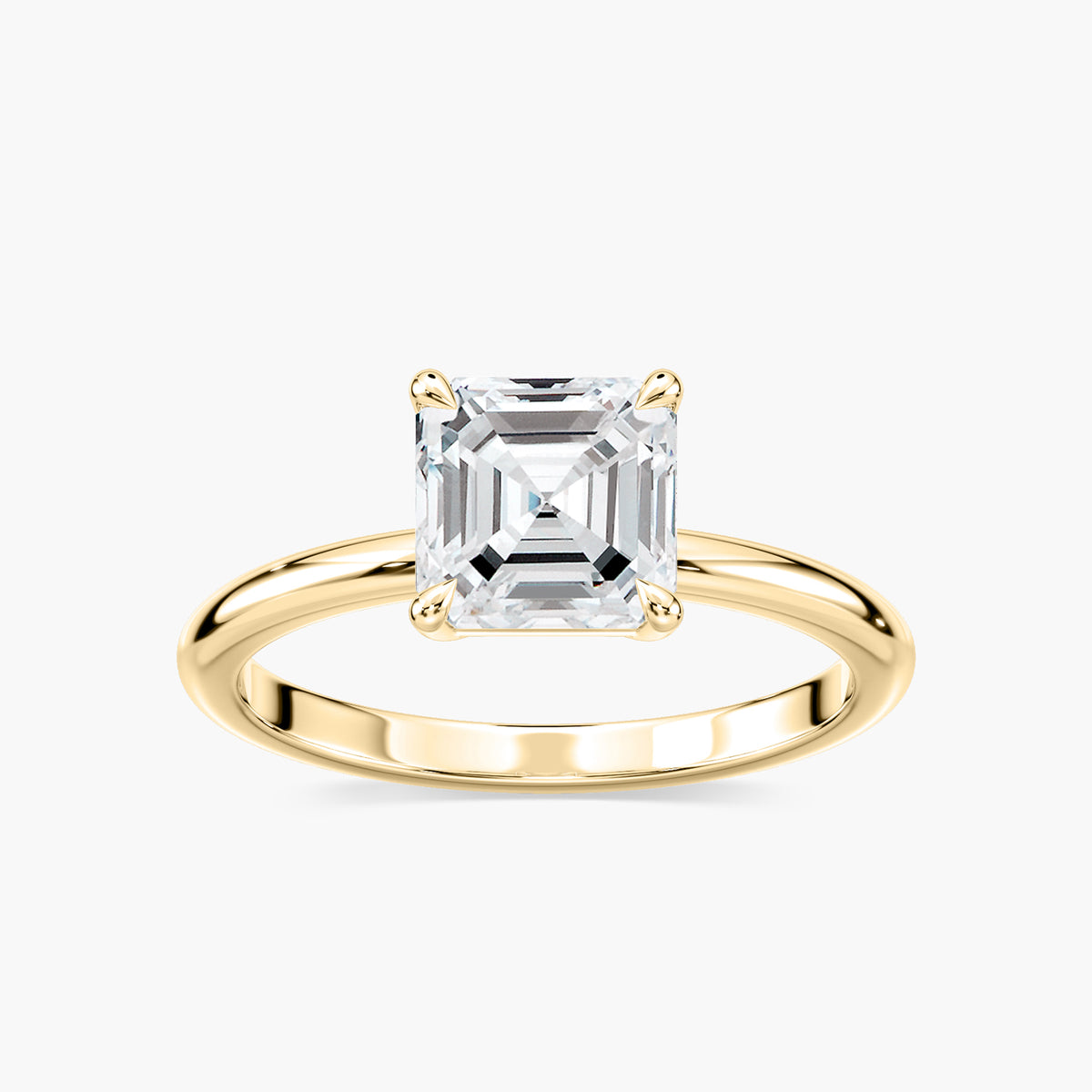 Clara Verlobungsring – Gelbgold