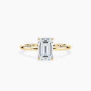 Clara Verlobungsring – Gelbgold