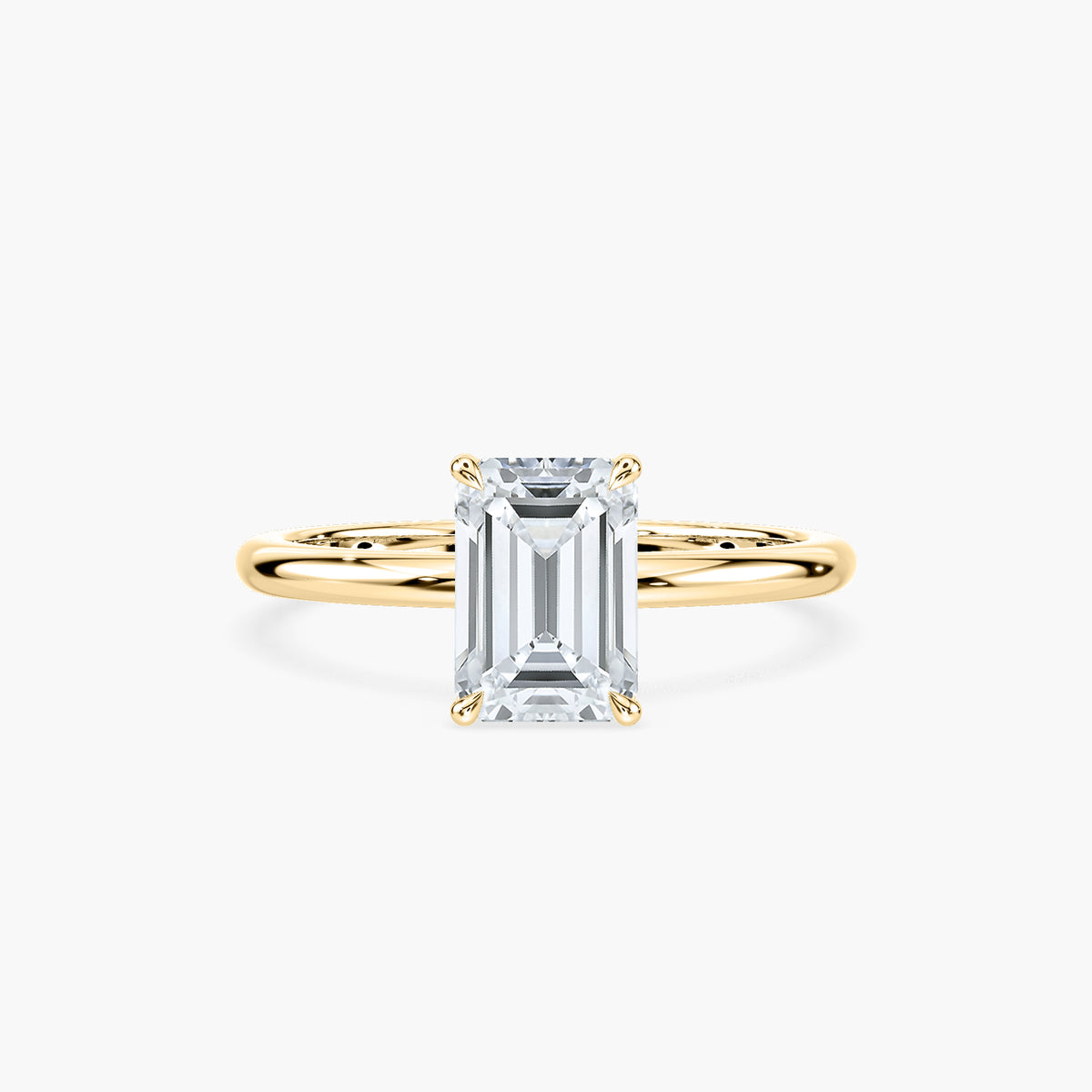 Clara Verlobungsring – Gelbgold