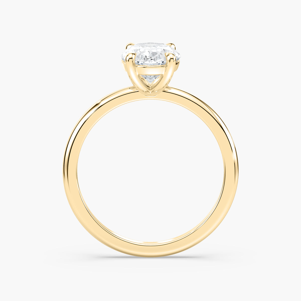 Clara Verlobungsring – Gelbgold