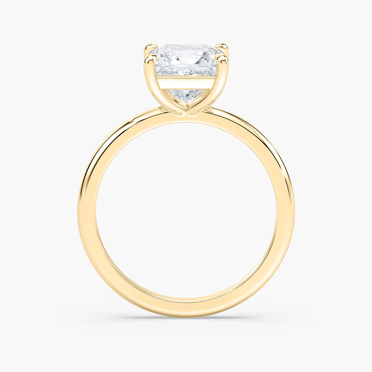 Clara Verlobungsring – Gelbgold