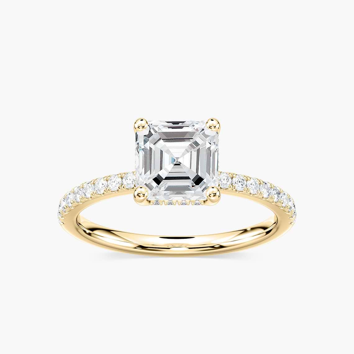Luisa Verlobungsring – Gelbgold