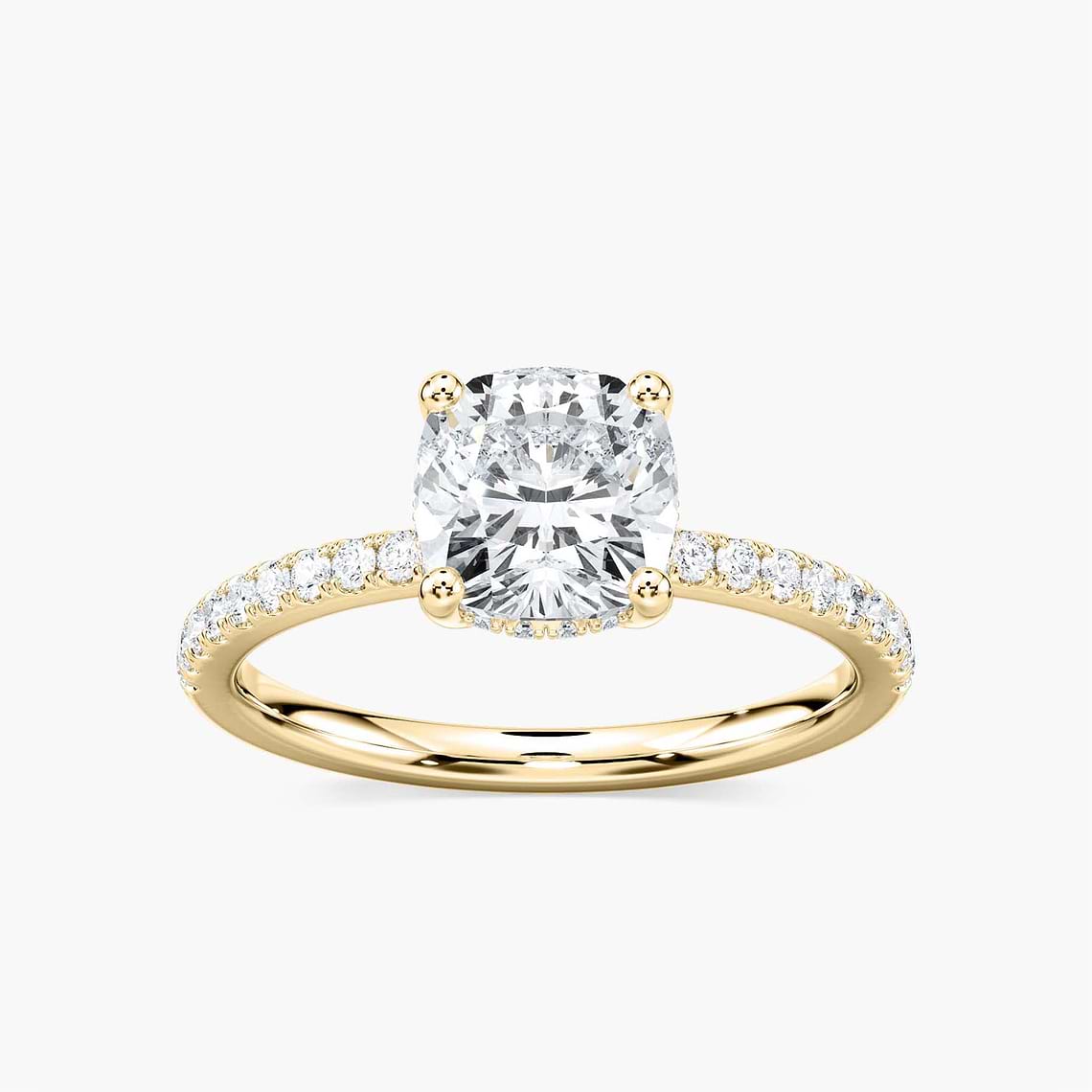 Luisa Verlobungsring – Gelbgold