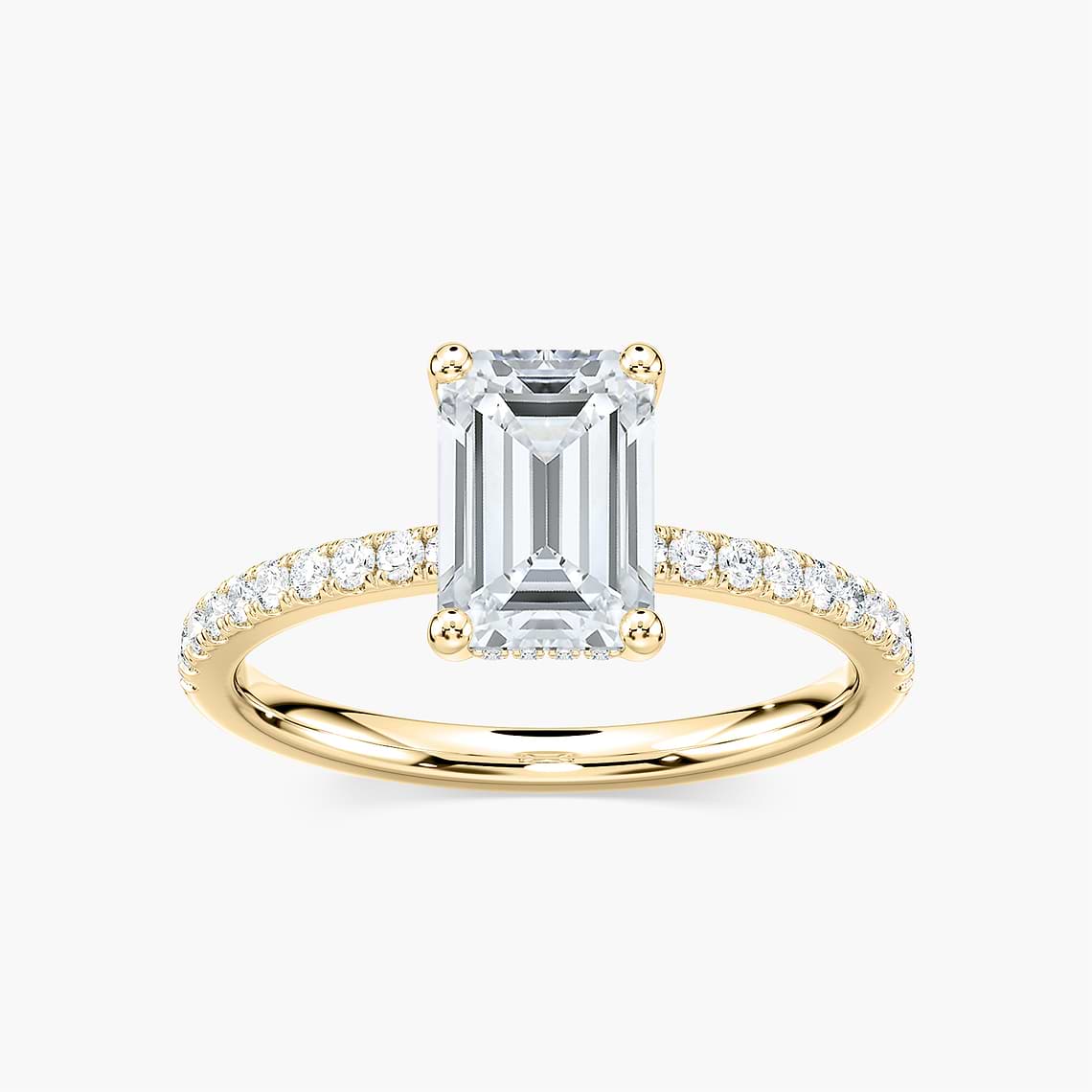 Luisa Verlobungsring – Gelbgold