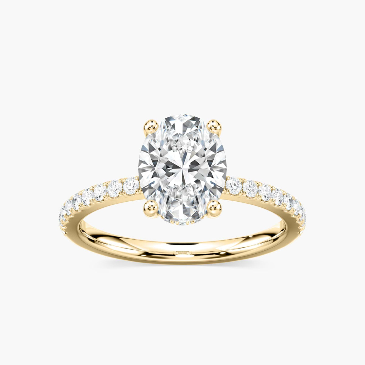 Luisa Verlobungsring – Gelbgold