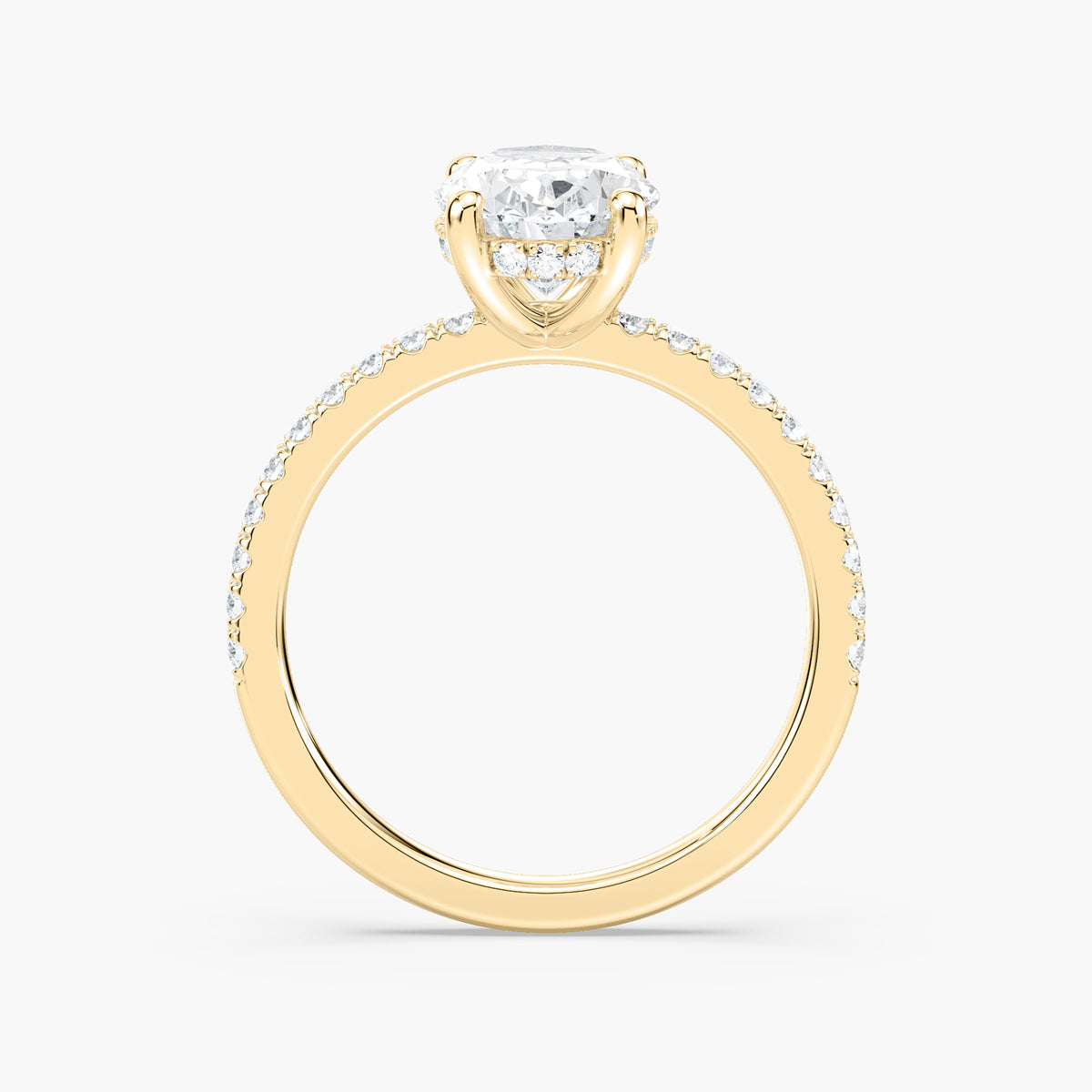 Luisa Verlobungsring – Gelbgold