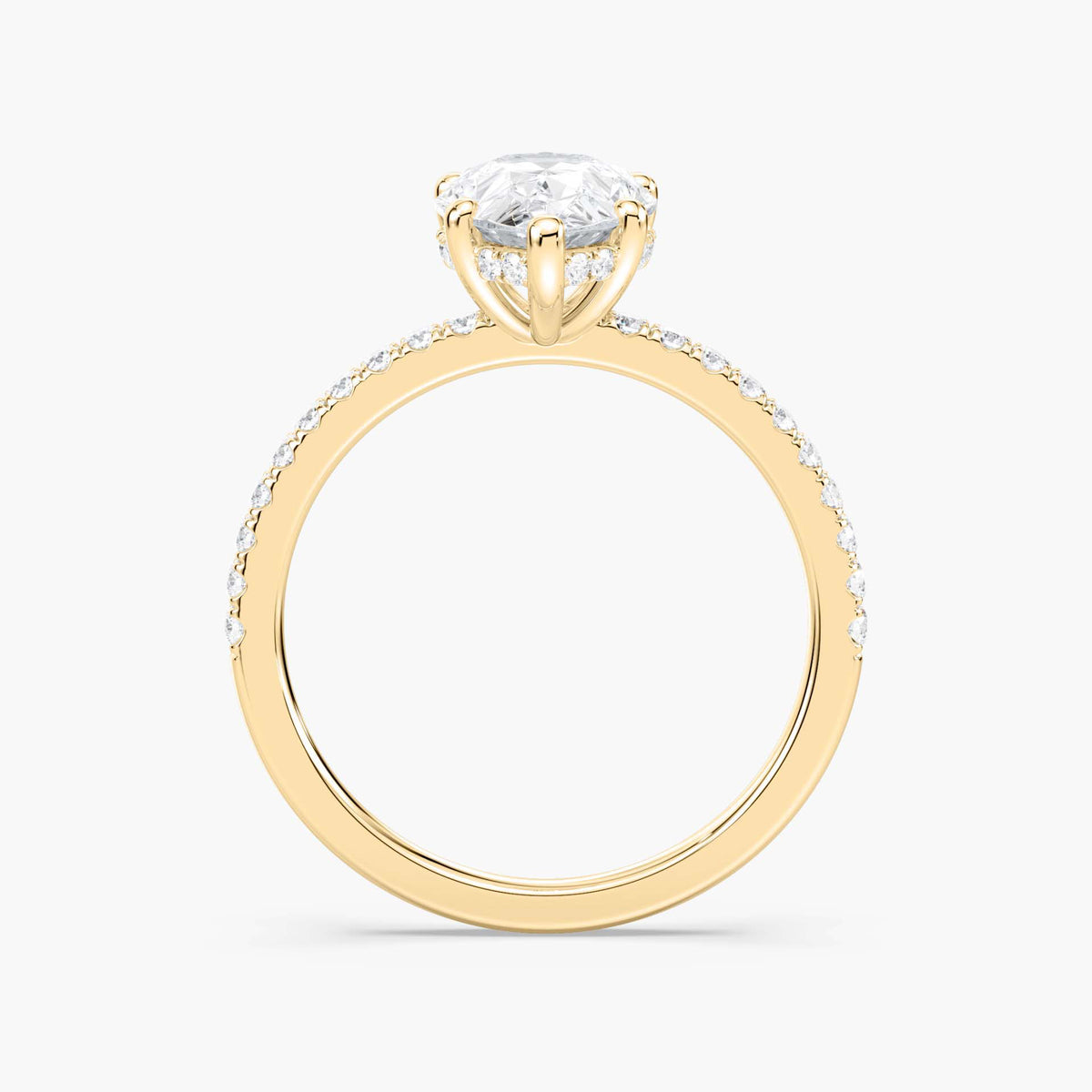 Luisa Verlobungsring – Gelbgold