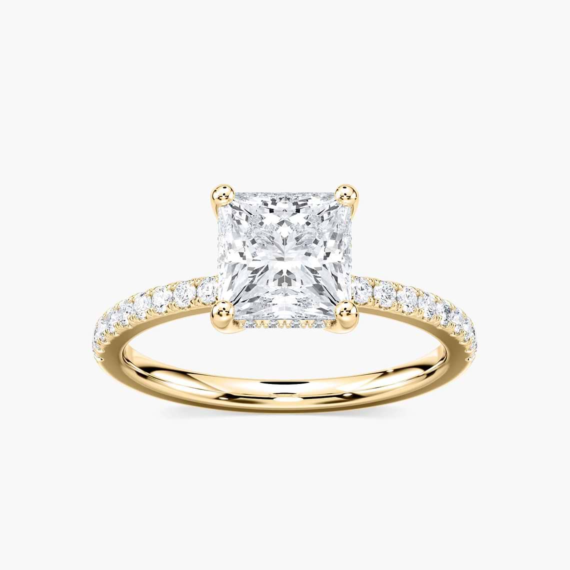 Luisa Verlobungsring – Gelbgold