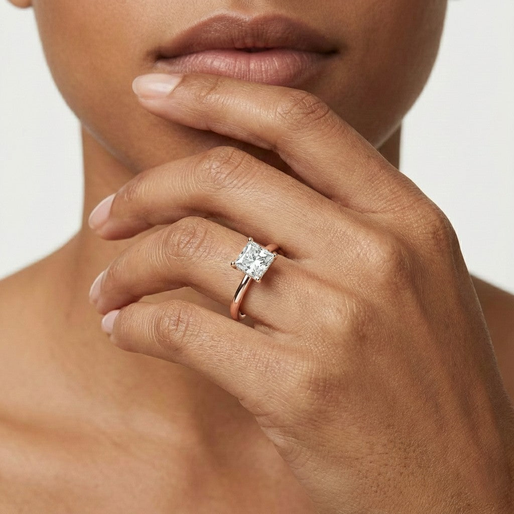 Greta Verlobungsring – Roségold