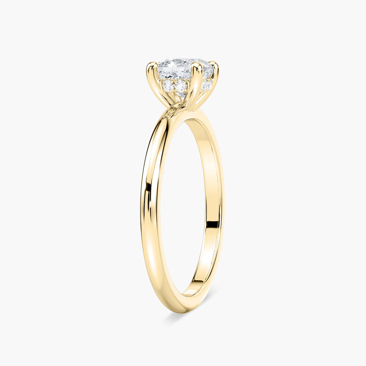 Greta Verlobungsring – Gelbgold