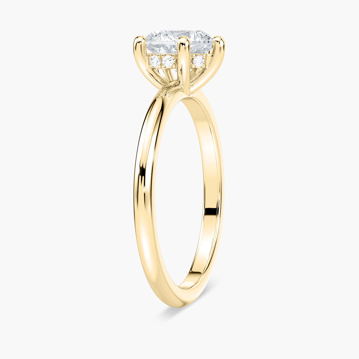Greta Verlobungsring – Gelbgold