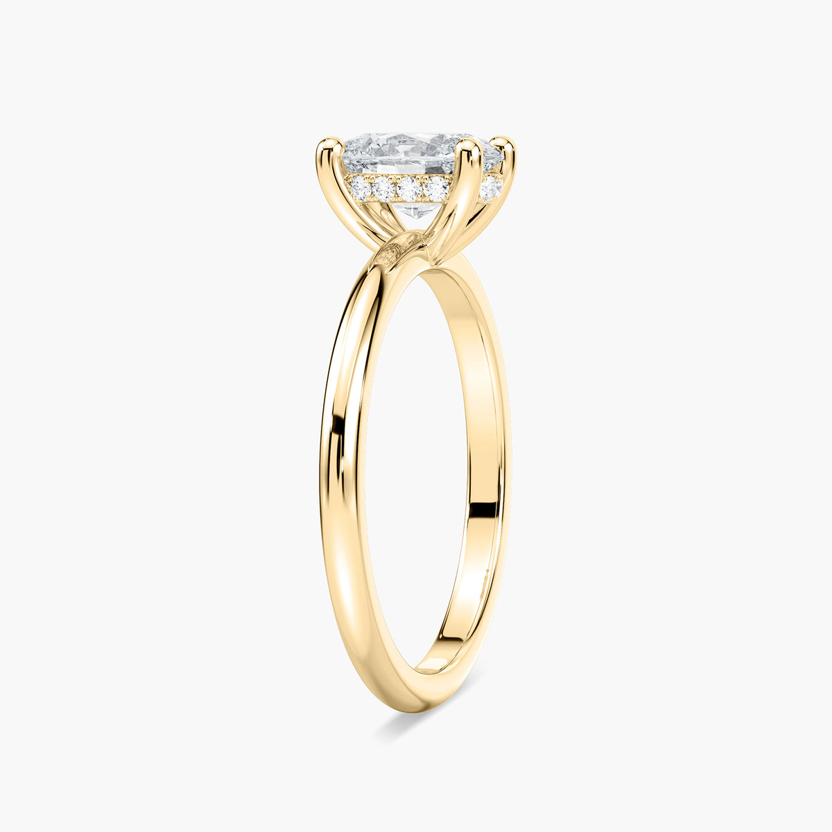 Greta Verlobungsring – Gelbgold