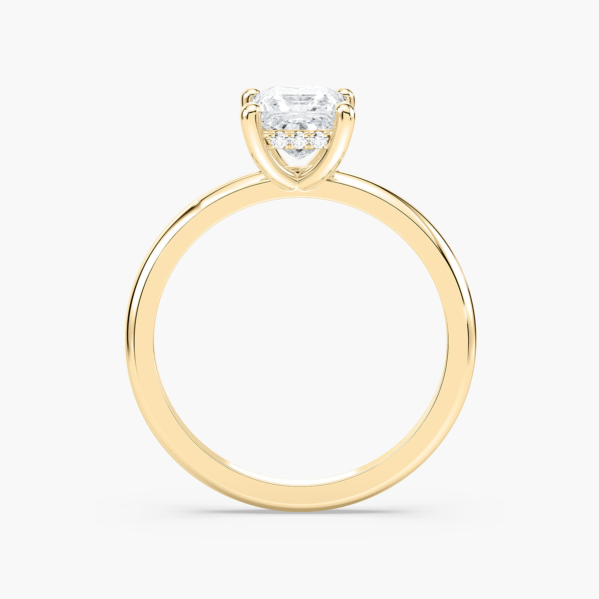 Greta Verlobungsring – Gelbgold