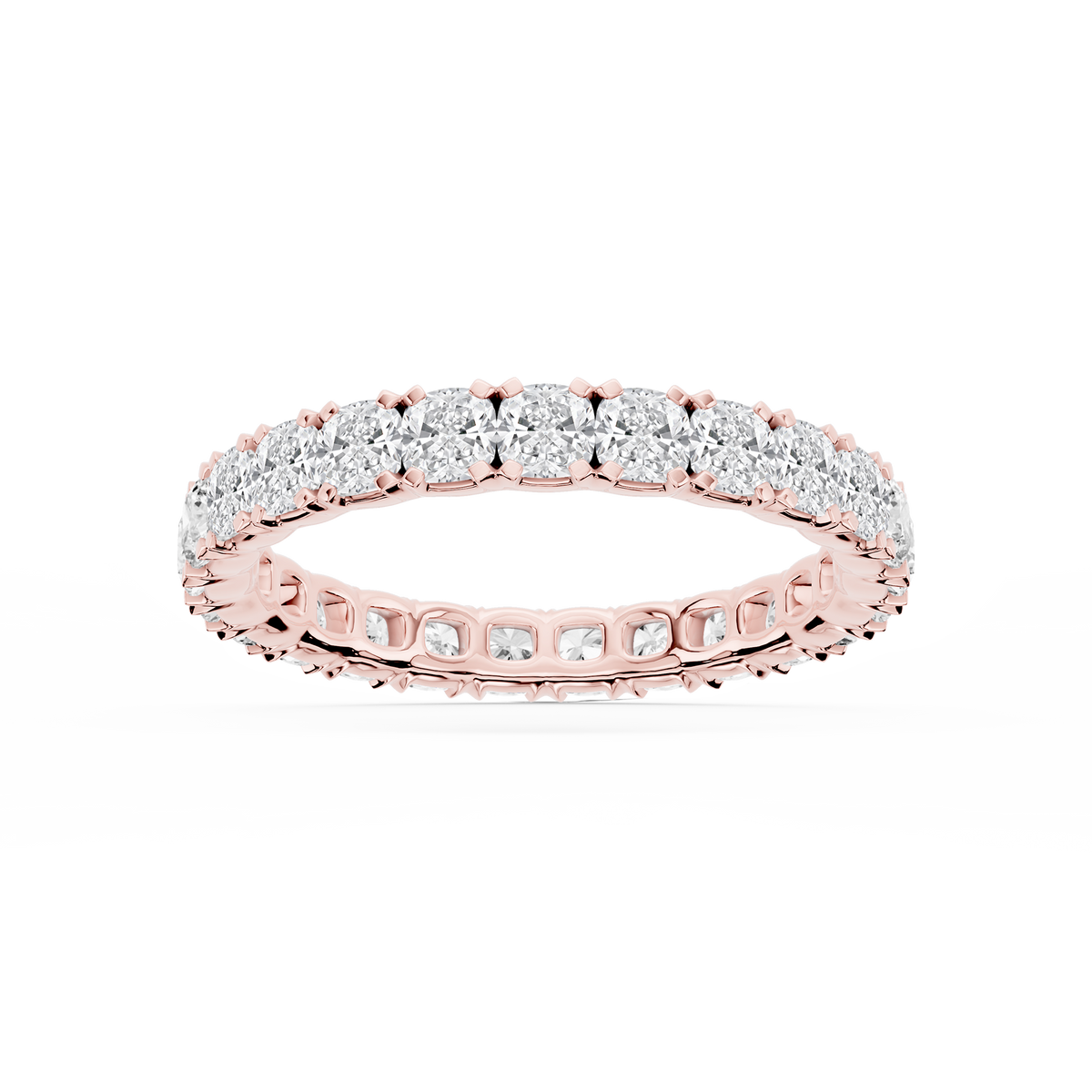 Lovea Mathilda Eternity Ring Kissenschliff – Roségold
